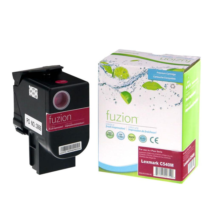 Magenta cartridge included in Fuzion High Yield C540H1KG CMYK Toner Set for C540 (4-Pack)
