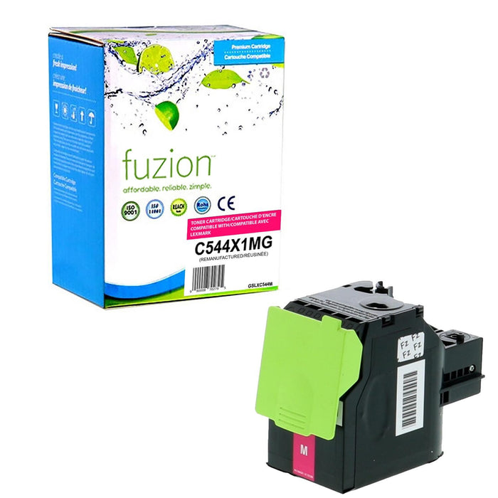 Lexmark C544X1MG Remanufactured Toner High Yield - Magenta