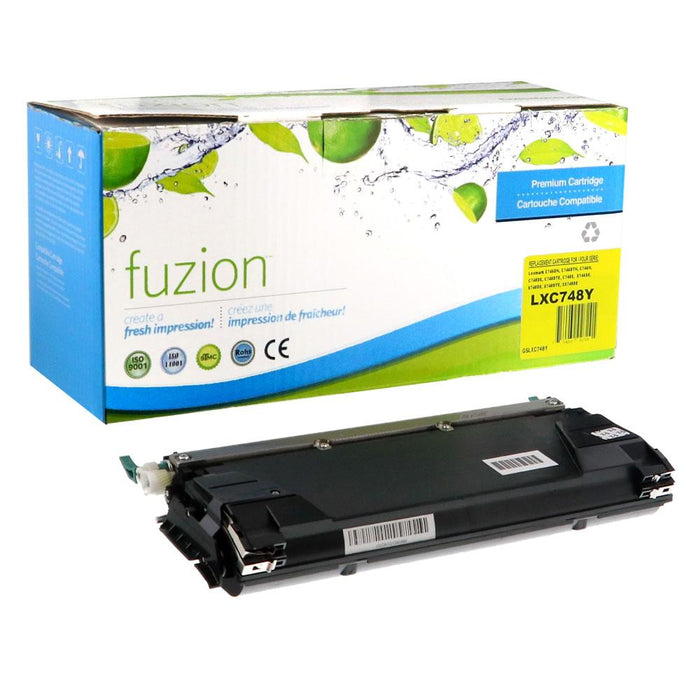 Lexmark C748H1YG Remanufactured Toner High Yield - Yellow