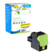 Yellow cartridge included in Fuzion 71B10K0 CMYK Toner Set for CS317dn (4-Pack)