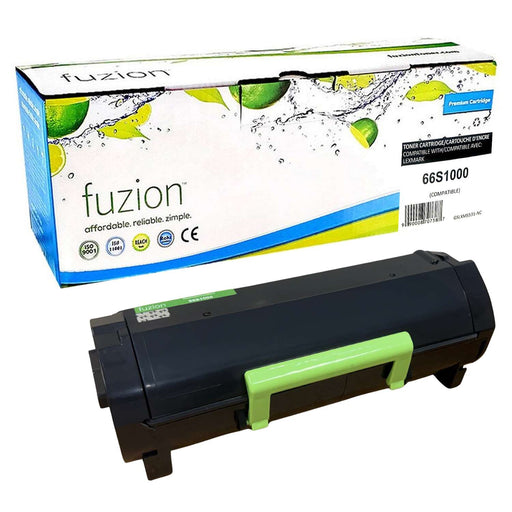 Fuzion Compatible Toner - Black for Lexmark 66S1000