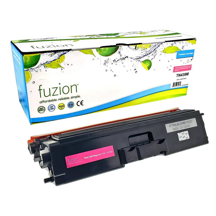 Magenta cartridge included in Fuzion High Yield TN439 CMYK Toner Set for HL-L9310CDW (4-Pack)