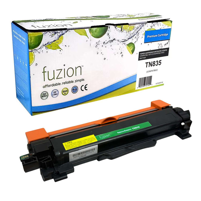 Fuzion Compatible Toner Super High Yield - Black for Brother TN835