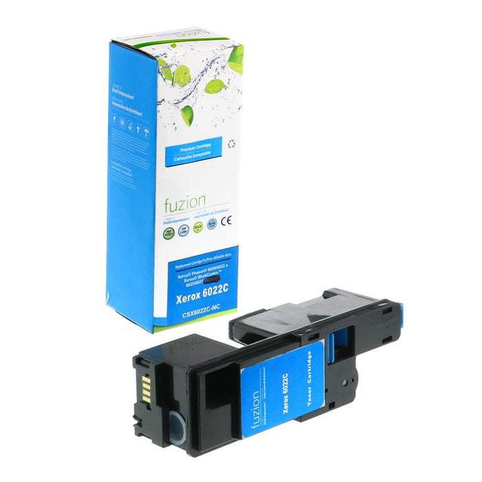 Cyan cartridge included in Fuzion 106R02759 CMYK Toner Set for Phaser 6020 (4-Pack)