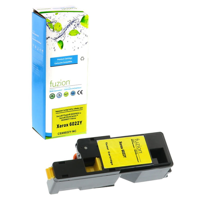 Yellow cartridge included in Fuzion 106R02759 CMYK Toner Set for Phaser 6020 (4-Pack)