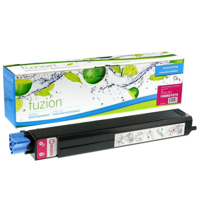 Magenta cartridge included in Fuzion 106R01080 CMYK Toner Set for Phaser 7400 (4-Pack)