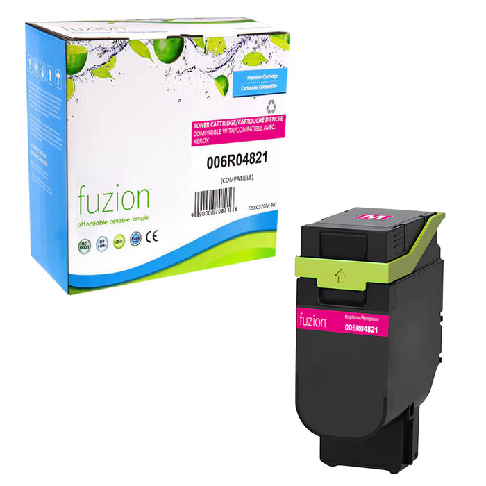 FUZION Compatible Xerox 006R04821 Toner - Magenta