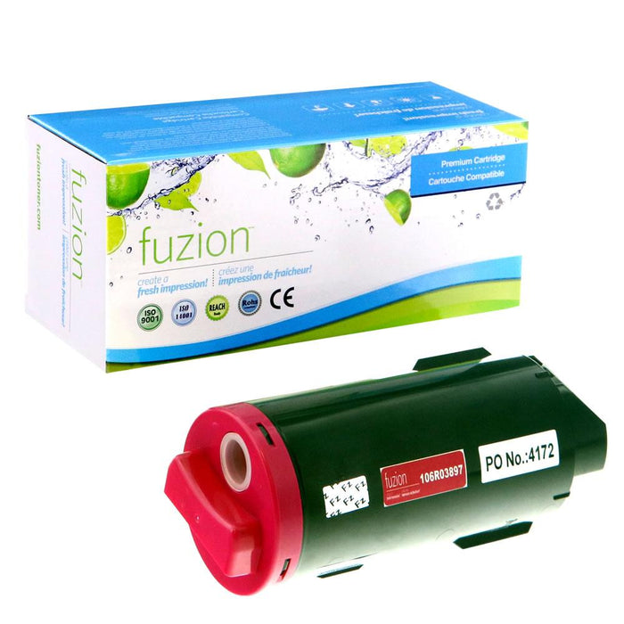 Magenta cartridge included in Fuzion 106R03899 CMYK Toner Set for VersaLink C600DN (4-Pack)