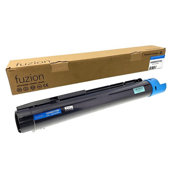 Cyan cartridge included in Fuzion 106R03737 CMYK Toner Set for VersaLink C7020 (4-Pack)