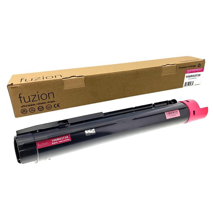 Magenta cartridge included in Fuzion 106R03737 CMYK Toner Set for VersaLink C7020 (4-Pack)