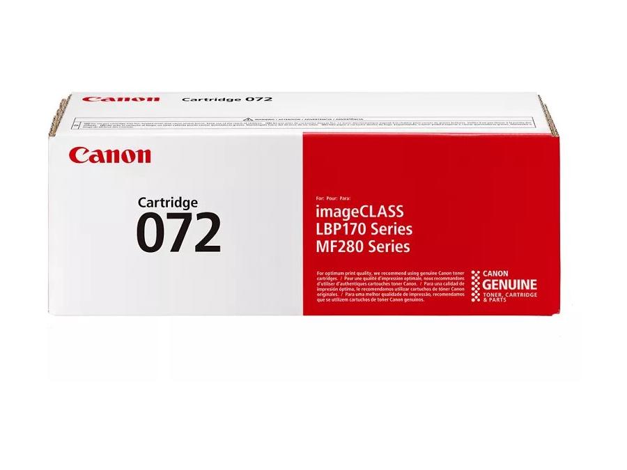 Canon 072 Laser Toner Cartridge - Standard Yield - Black