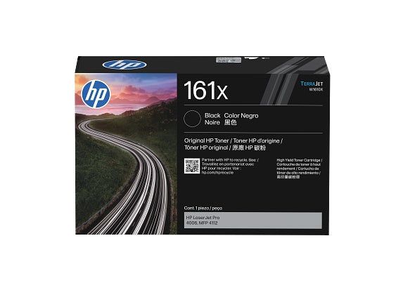 HP 161X (W1610X) High Yield Black Original LaserJet Toner Cartridge