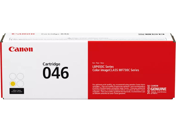 Canon 046 Standard-Yield Yellow Toner Cartridge