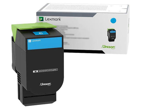 Lexmark 800H3 Cyan Toner Cartridge - Standard Yield (80C0H20)