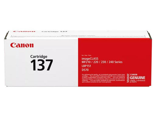 Canon 137 Black Cartridge, Standard Yield (9435B001)