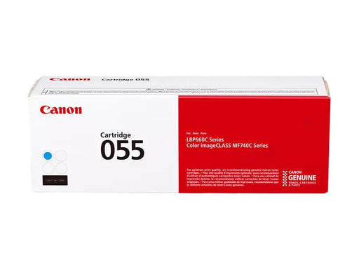 Canon 055 Cyan Cartridge, Standard Yield (3015C001)