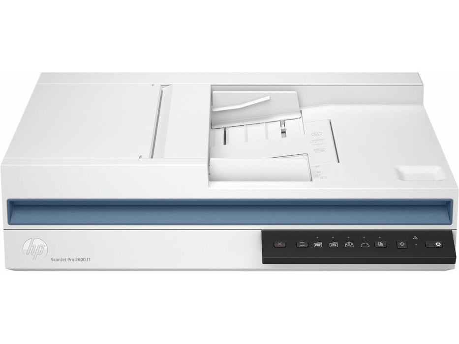 HP ScanJet Pro 2600 f1 Flatbed/ADF Scanner - 1200 dpi Optical - 48-bit Color - 25 ppm (Mono) - 25 ppm (Color) - Duplex Scanning - USB