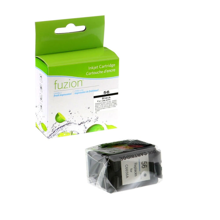 HP #56 Remanufactured Inkjet - Black