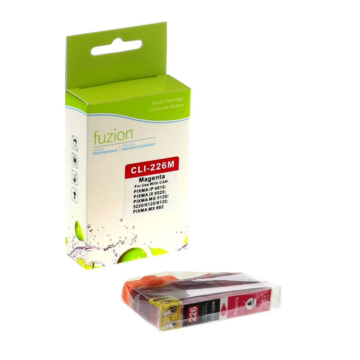 Magenta cartridge included in Fuzion CLI-226 CMYK Ink Set for PIXMA IP4820 (4-Pack)