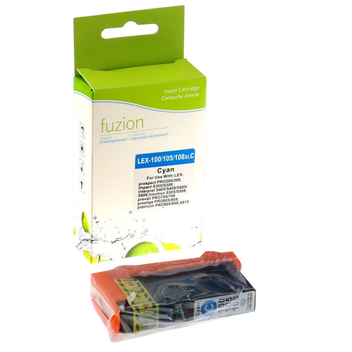 Cyan cartridge included in Fuzion #100XL CMYK Ink Set for S305 (4-Pack)