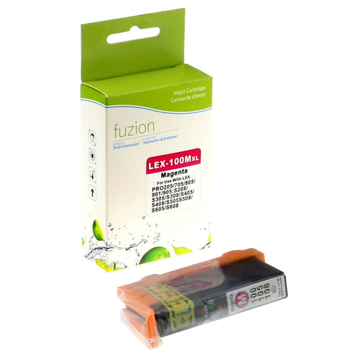 Magenta cartridge included in Fuzion #100XL CMYK Ink Set for S305 (4-Pack)