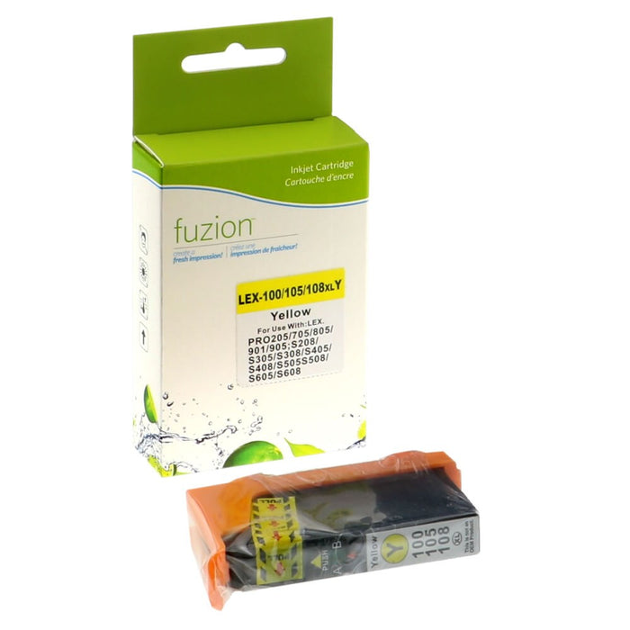 Yellow cartridge included in Fuzion #100XL CMYK Ink Set for S305 (4-Pack)