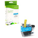 Cyan cartridge included in Fuzion LC402XLBKS CMYK Ink Set for MFC-J5340DW (4-Pack)