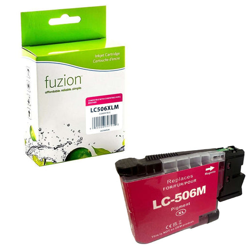 Fuzion Compatible Inkjet - Magenta for Brother LC506XLMS