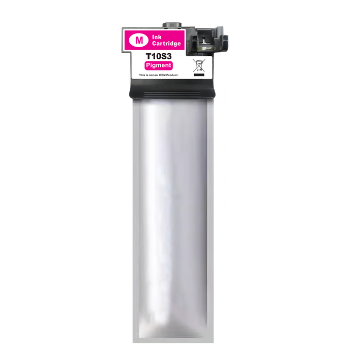 Magenta cartridge included in Fuzion High Yield T10S CMYK Ink Set for Workforce Pro WF-C5390 (4-Pack)