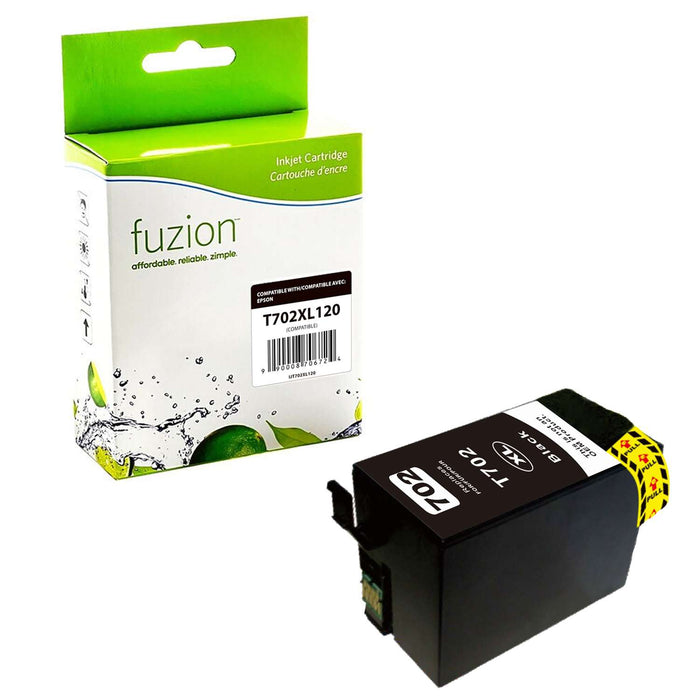 Fuzion Compatible Inkjet - Black for Epson T702XL120