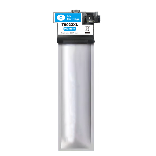 Cyan cartridge included in Fuzion High Yield T902XL CMYK Ink Set for Epson WorkForce Pro WF-C5210 (4-Pack)