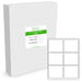 Laser/Inkjet Labels - 4" x 3 1/3" - White - 600 Pack