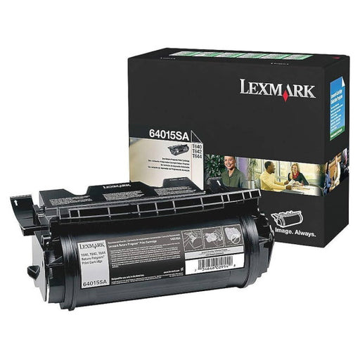 Lexmark 64015SA Black Toner Standard Yield Print Cartridge