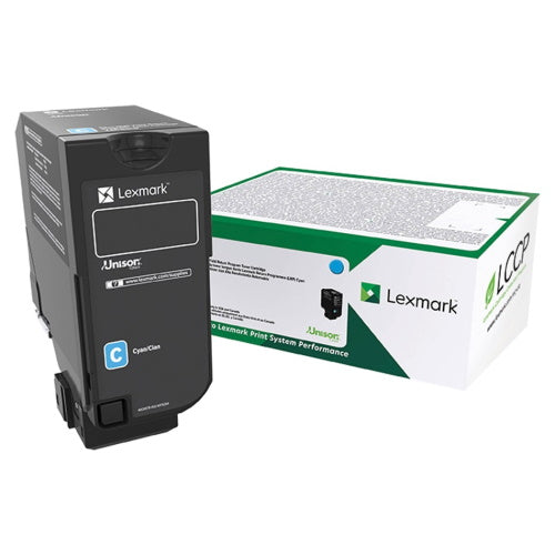 Lexmark 74C1SC0 Cyan Standard Yield Return Program Toner Cartridge