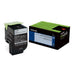 Lexmark CX510 Black Extra High Yield Toner Cartridge (80C0X10)