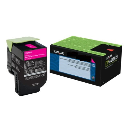 Lexmark 80C0X30 Magenta Toner Cartridge