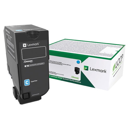Lexmark CX725 Cyan High Yield Return Program Toner Cartridge (84C1HC0)