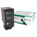 Lexmark CX725 Magenta High Yield Return Program Toner Cartridge (84C1HM0)