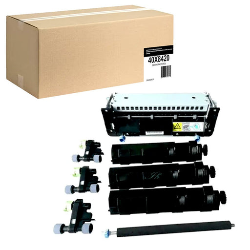 Lexmark 40X8420 Refurbished Fuser Maintenance Kit w/ New Parts - 110/120 Volt - Type 00