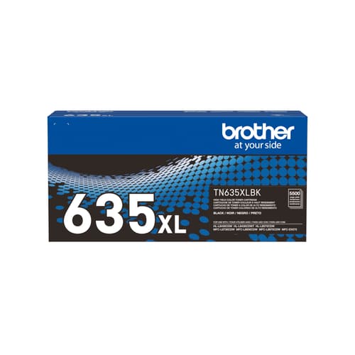 Brother TN635XLBK high-yield black toner cartridge