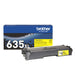 Brother TN635XLY high-yield yellow toner cartridge