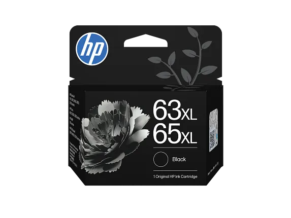 HP 63/65XL black original ink cartridge B7RT5AN
