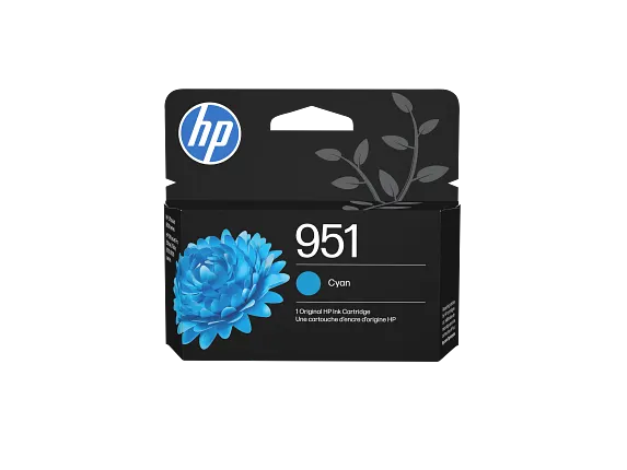 HP 951 cyan original ink cartridge CN050AN