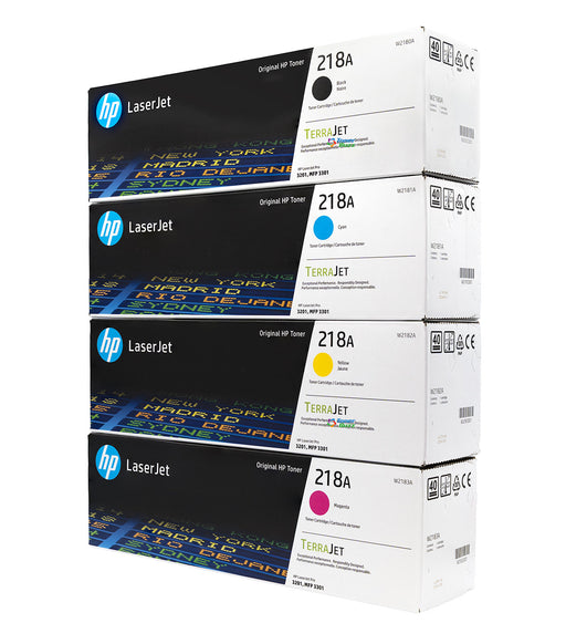 Get Toner.ca HP 218A Colour Toner Bundle – 4 Pack (W2180A–W2183A)