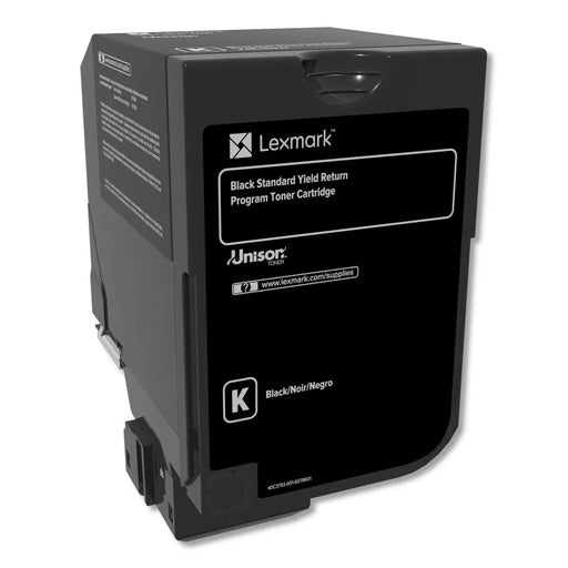 Lexmark 74C10K0 Black Return Program Toner Cartridge