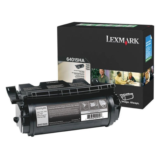 Lexmark 64015HA Toner Cartridge - High Yield - Black