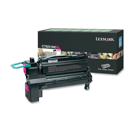 Lexmark C792X1MG Return Program Magenta Toner Cartridge, Extra High Yield