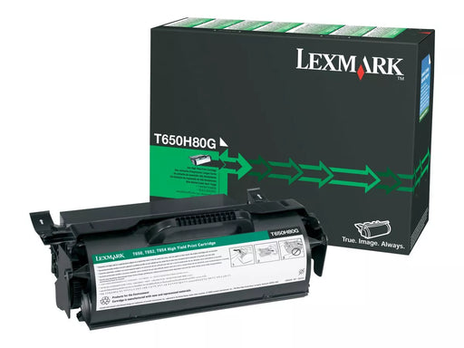 Lexmark Laser Toner Cartridge, Black, High Yield (T650H80G) – Compatible Printer Supply – Get Toner Canada