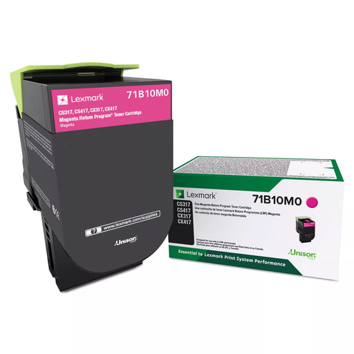 Lexmark CS/X317/417/517 Magenta Return Program Toner Cartridge (71B10M0)