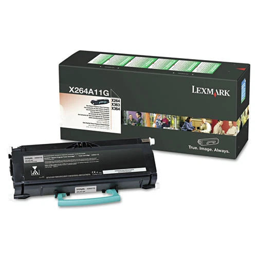 Lexmark X264A11G Black Return Program Standard Yield Toner Cartridge